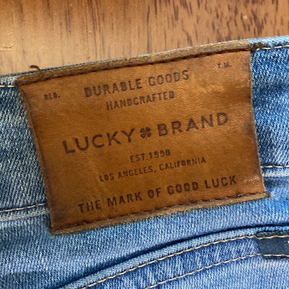 Lucky brand Ava skinny jeans super stretchy size 26 - Picture 6 of 11